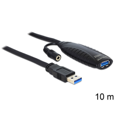 DELOCK Cable USB 3.0 Extension, active 10m kábel és adapter