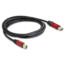 DELOCK Cable USB 3.0 Type-A male &gt; USB 3.0 Type-B male 3m Premium kábel és adapter
