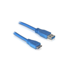 DELOCK Cable USB 3.0 type-A male &gt; USB 3.0 type Micro-B male 1m blue kábel és adapter