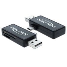 DELOCK CARD READER DELOCK Micro USB OTG-kártyaolvasó + U kártyaolvasó