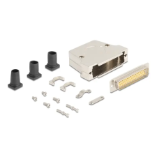 DELOCK D-Sub HD 50 tűs apa fém házzal (67140) (67140) kábel és adapter