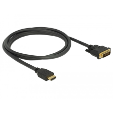 DELOCK Delock 85653 HDMI - DVI (apa - apa) kábel 1.5m - Fekete kábel és adapter