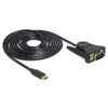 DELOCK Delock Adapter, USB Type-C > 1 db soros DB9 RS-232