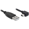 DELOCK Delock Cable USB 2.0-A male > USB mini-B 5pin male angled 3m