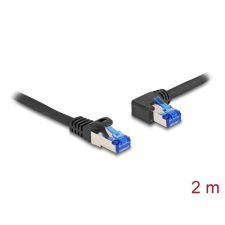 DELOCK DeLock CAT6a S-FTP Patch Cable 2m Black kábel és adapter