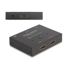 DELOCK Delock HDMI 2 - 1 kapcsoló kétirányú 8K 60 Hz kábel és adapter