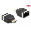 DELOCK Delock HDMI autóipari adapter HDMI-E anya HDMI-A dugóhoz, 4K 60 Hz