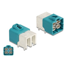 DELOCK Delock HDMTD négyes csatlakozó szögletes PCB-hez kábel és adapter