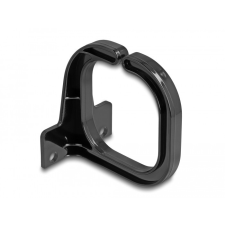 DELOCK Delock Kábel kapocs 83 x 60 mm beszerelési lappal fekete színben egyéb hálózati eszköz