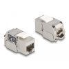 DELOCK Delock Keystone modul RJ45 anya - LSA Cat.6A LEDdel