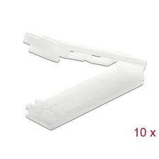 DELOCK Delock Természetes színű, öntapadós, lapos kábeltartó 10 db egyéb hálózati eszköz