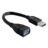 DELOCK Delock USB 3.0 hosszabbító kábel 0.15m (82776)