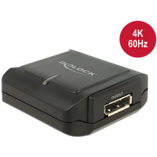 DELOCK DisplayPort 1.2/1.2a Toldó Fekete 5cm 11464 kábel és adapter