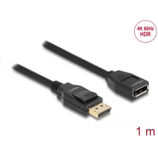 DELOCK DisplayPort 1.2 bővítőkábel 4K 60 Hz 1m (80001) (DE80001) kábel és adapter