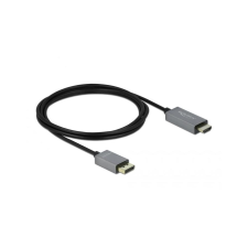 DELOCK DisplayPort 1.4 > HDMI Kabel 4K 60Hz (HDR) 2.0m aktiv (85929) kábel és adapter