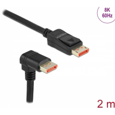 DELOCK DisplayPort 1.4 Összekötő Fekete 2m 87051 kábel és adapter