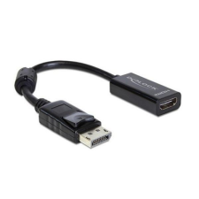 DELOCK DisplayPort HDMI Adapter DELOCK 61849 13 cm Fekete kábel és adapter