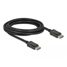 DELOCK DisplayPort kábel 10K 60 Hz 54 Gbps 3 m kábel és adapter