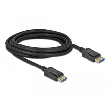 DELOCK DisplayPort kábel 10K 60 Hz 54 Gbps 3 m (80263) audió/videó kellék, kábel és adapter
