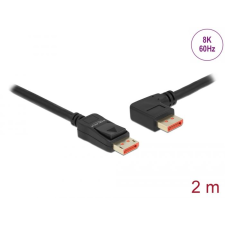 DELOCK DisplayPort kábel 8K 60 Hz 2m (87046) (DE87046) kábel és adapter