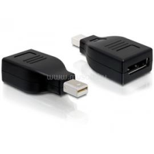 DELOCK Displayport mini apa &gt; Displayport anya adapter (DL65238) kábel és adapter