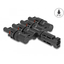 DELOCK DL4 napkonnektorok 1 x apa - 4 x anya (60026) napelem
