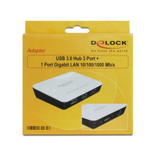 DELOCK DL62431 USB 3.0 HUB 3+1 portos (62431) hub és switch
