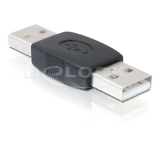 DELOCK DL65011 Gender Changer USB-A male -> USB-A male adapter (DL65011) kábel és adapter