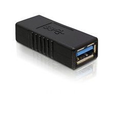 DELOCK DL65175 USB 3.0-A female / female adapter (DL65175) kábel és adapter