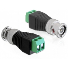 DELOCK DL65323 BNC -> Terminal Block 2 pin adapter (DL65323) kábel és adapter