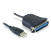 DELOCK DL82001 USB2.0 Printer adapter kábel 0,8m (DL82001)
