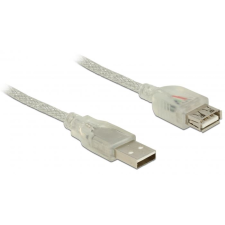 DELOCK DL82244 USB 2.0-A (apa/anya) 30cm hosszabbító kábel (DL82244) kábel és adapter