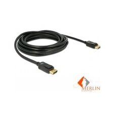 DELOCK DL82425 Displayport kábel 5m apa/apa kábel és adapter