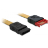 DELOCK DL82855 SATA 6 Gb/s apa-anya bővítő kábel 30 cm straight/straight (DL82855) - SATA kábelek