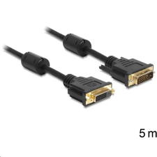 DELOCK DVI 24+1 male/female hosszabbító kábel 5m  (83188) (83188) kábel és adapter