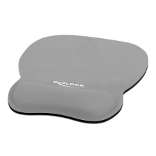 DELOCK ergonomic with wrist rest egérpad grey 12698 asztali számítógép kellék