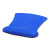 DELOCK ergonomikus egérpad csuklótámasszal kék (12699) (delock12699)