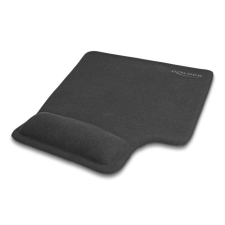 Delock Ergonomikus egérpad gél csuklótámasszal balkezes fekete egérpad
