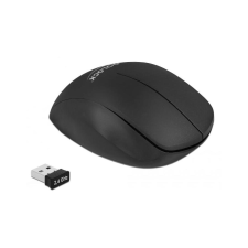DELOCK Ergonomische USB Maus - kabellos (12598) egér