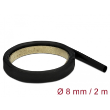 DELOCK Fekete zsugorcső 2 m x 8 mm egyéb hálózati eszköz