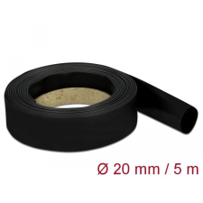 DELOCK Fekete zsugorcső 5 m x 20 mm egyéb hálózati eszköz