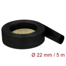 DELOCK Fekete zsugorcső 5 m x 22 mm egyéb hálózati eszköz