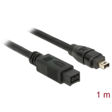 DELOCK FireWire 9 érintkezős > 4 érintkezős kábel 1m (82588) (delock82588) kábel és adapter