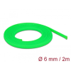 DELOCK Fonott kábelharisnya nyújtható 2 m x 6 mm zöld
