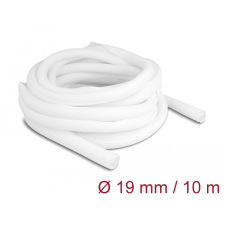 DELOCK Fonott kábelharisnya önzáródó 10 m x 19 mm fehér egyéb hálózati eszköz