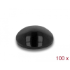 DELOCK Gumi alátét öntapadós 5 x 2 mm 100 db. fekete
