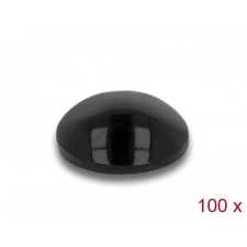 DELOCK Gumi alátét öntapadós 5 x 2 mm 100 db. fekete kábel és adapter