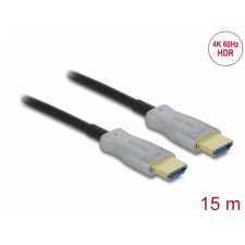 DELOCK HDMI 2.0 Összekötő Fekete 15m 85012 kábel és adapter
