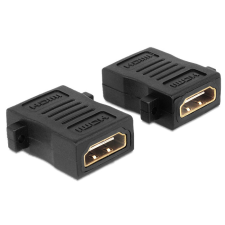 DELOCK HDMI A anya > anya adapter, csavarhellyel kábel és adapter