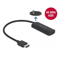 DELOCK HDMI-A apa -> USB Type-C anya adapter (63251) (d63251) kábel és adapter